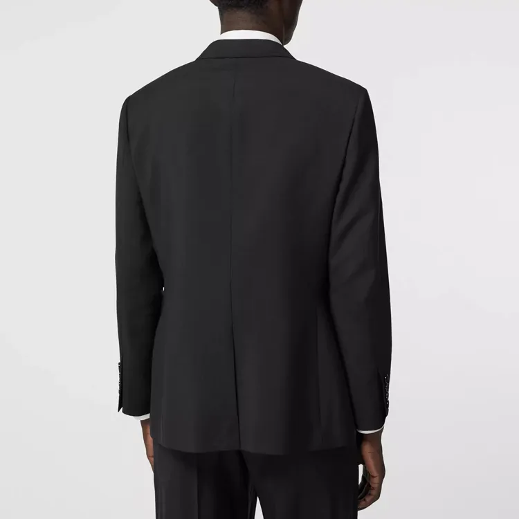 Burberry Business Suits Men Black-3