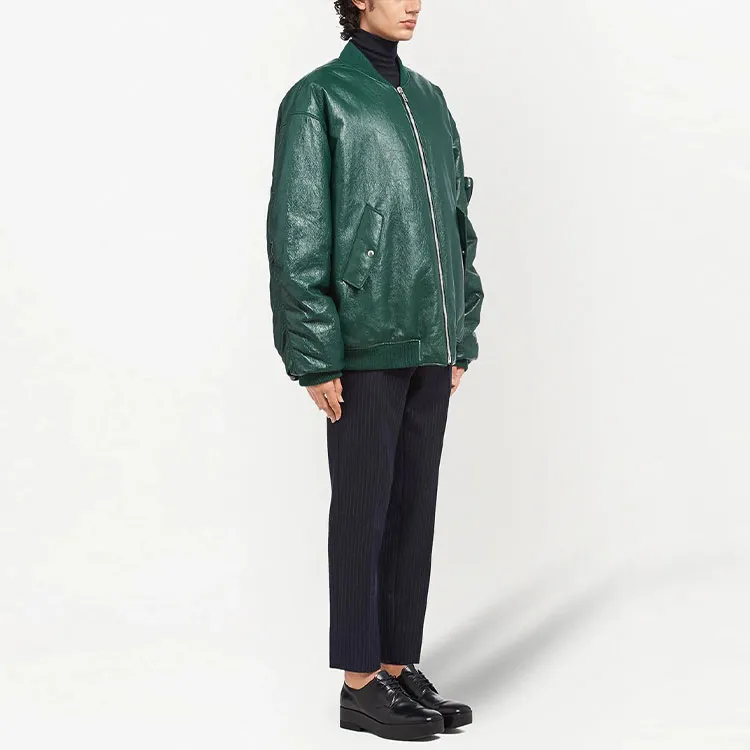 PRADA FW21 Jackets Coats Men's Green-3