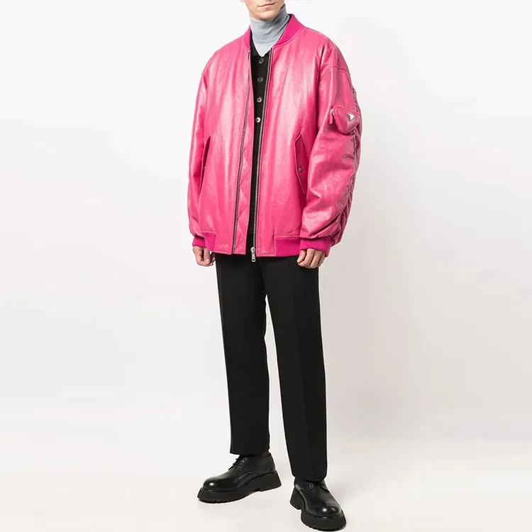 PRADA FW21 Jackets Coats Men's Pink-1