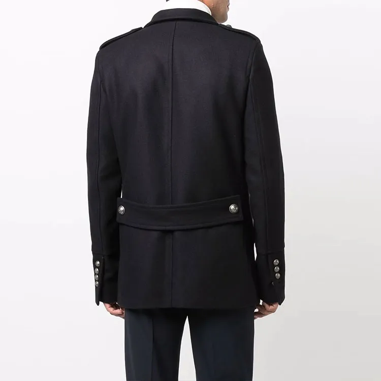 BALMAIN Jackets Men Navy Blue-3