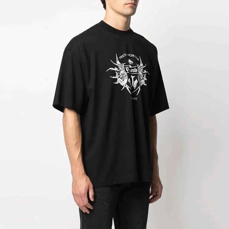 Vetements Black Label Logo T Shirt-3