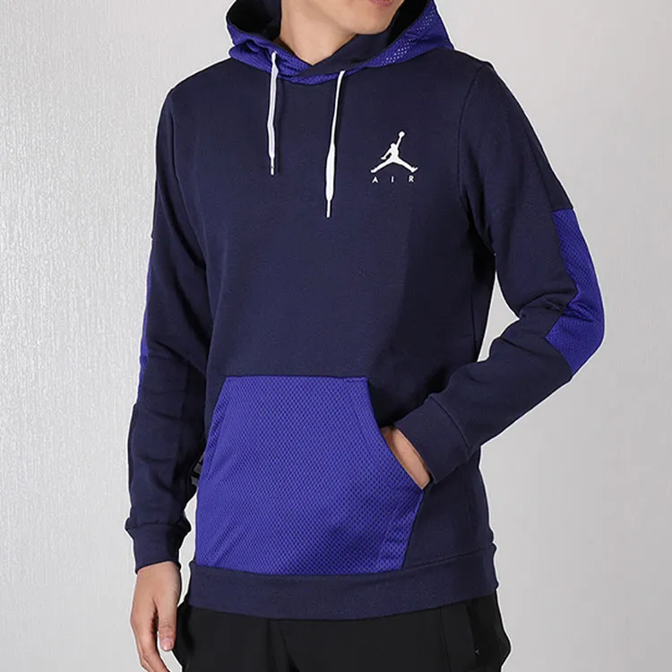 Jordan Air Sweatshirts Men Blue-3