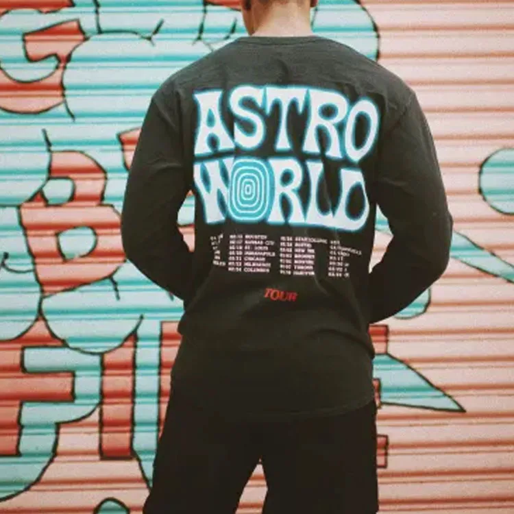 Travis Scott Jackets Unisex Black-2
