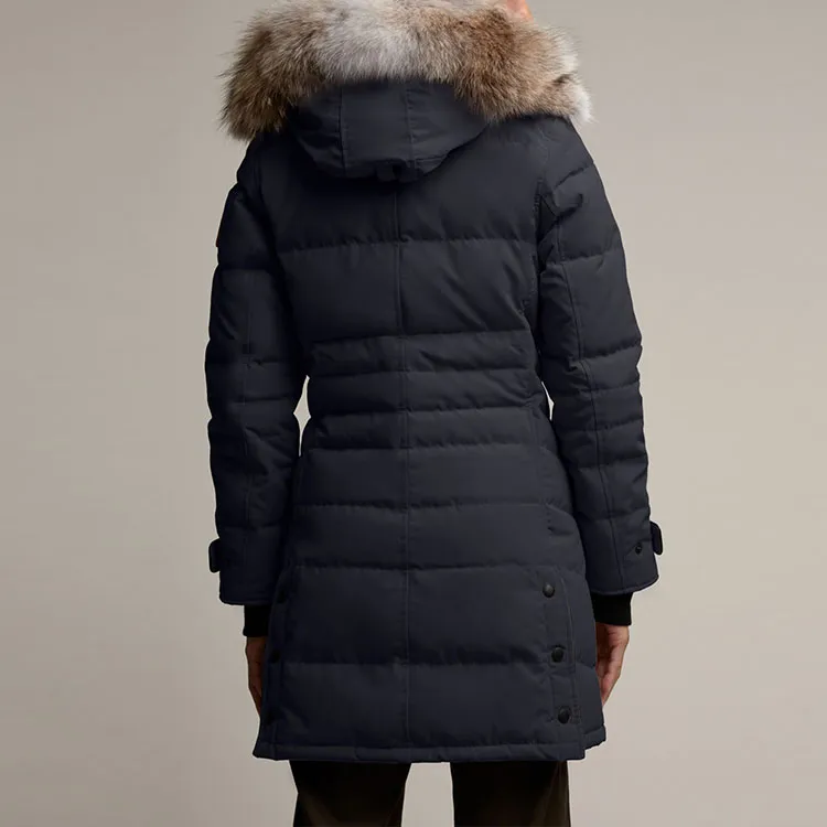 Canada Goose Lorette Series Down Jackets Women's Dark Blue-3