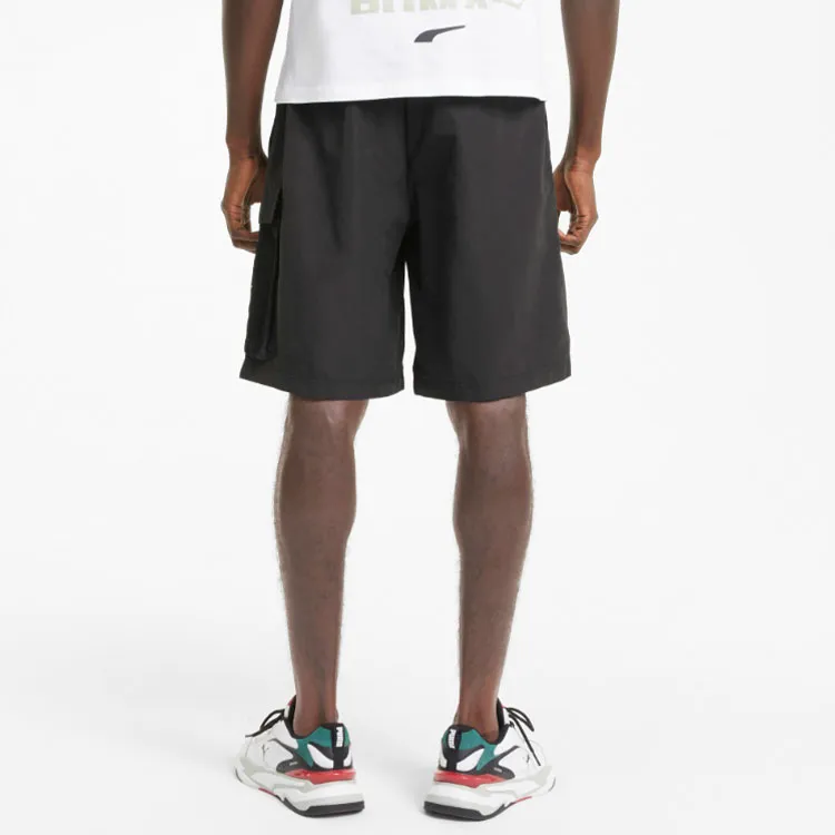 PUMA Cargo Shorts Men Black-4