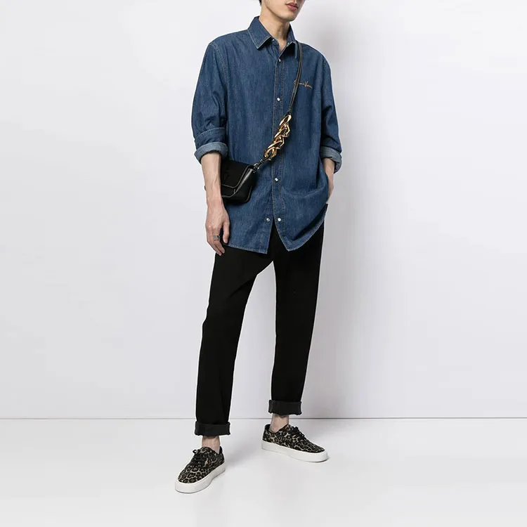 VERSACE Shirts Unisex Blue-2
