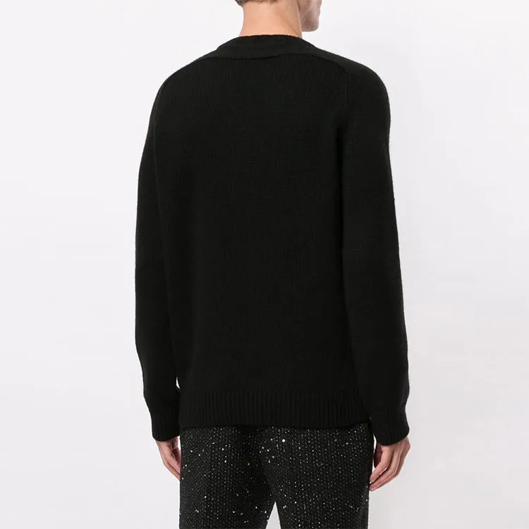 SAINT LAURENT Crewneck Knitted Jumper-2