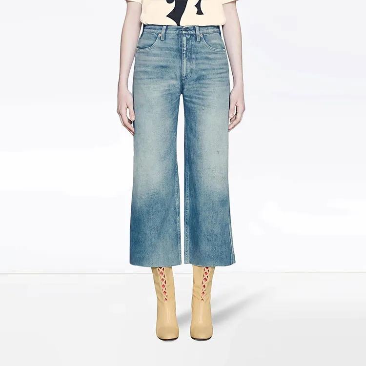 GUCCI Jeans Women's Blue-2