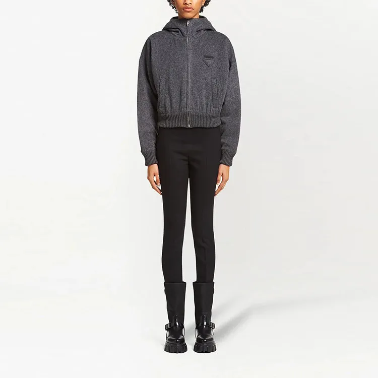 PRADA Jackets Women's Gray-1