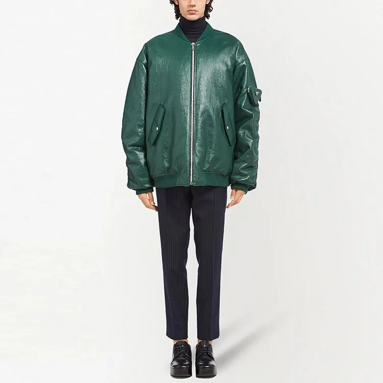 PRADA FW21 Jackets Coats Men's Green-1