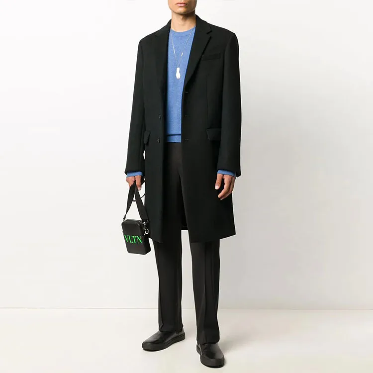 Valentino Cargo Pants Men Black-1