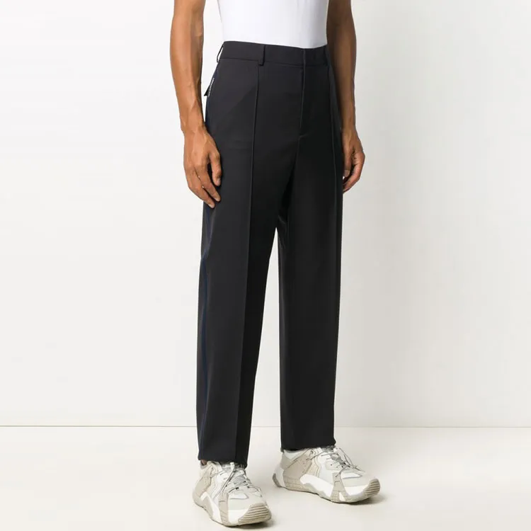 Valentino Suit Trousers Men Black-2