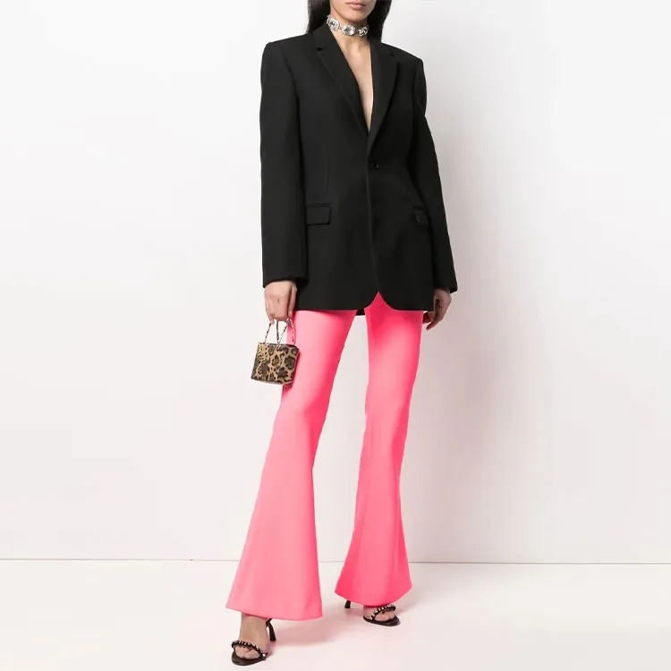 BALMAIN Casual Pants Women's Pink-1