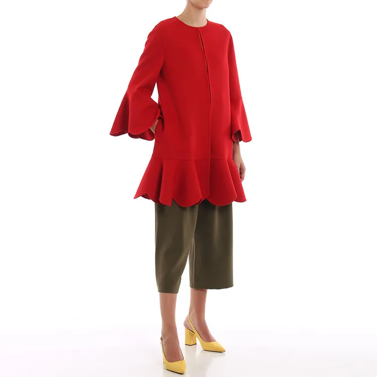 Valentino Coats Women's Red-1