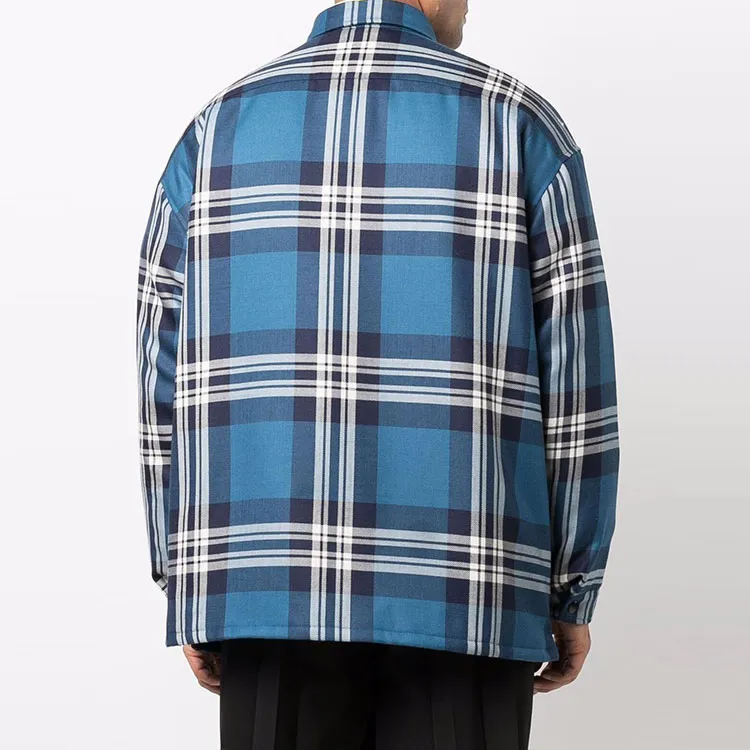 PRADA Shirts Men Blue-2