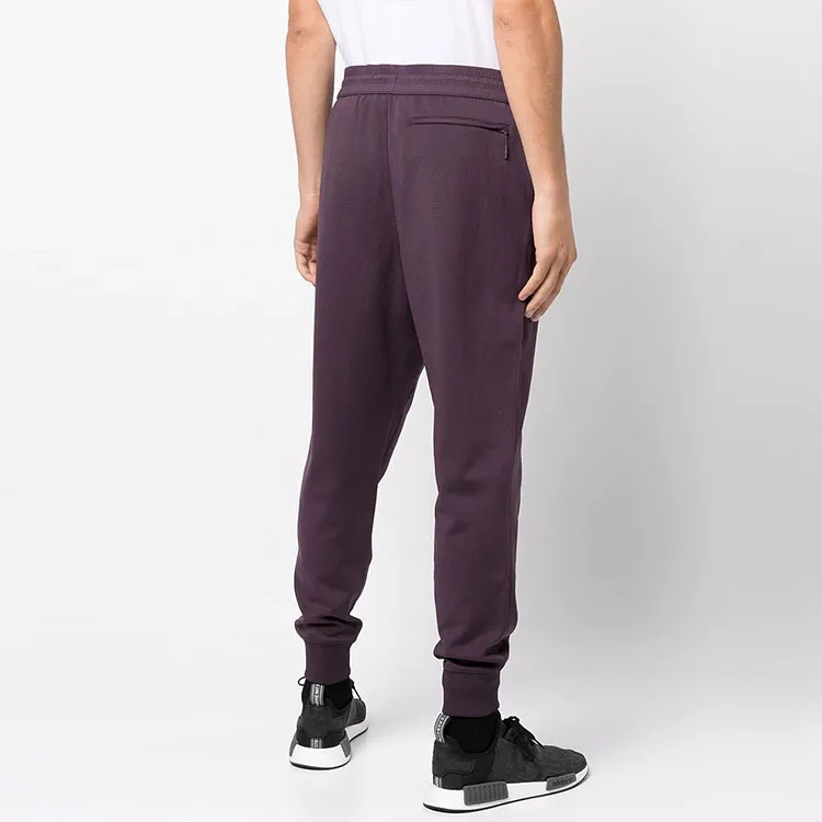 Y 3 Knitted Sweatpants Men Burgundy-2