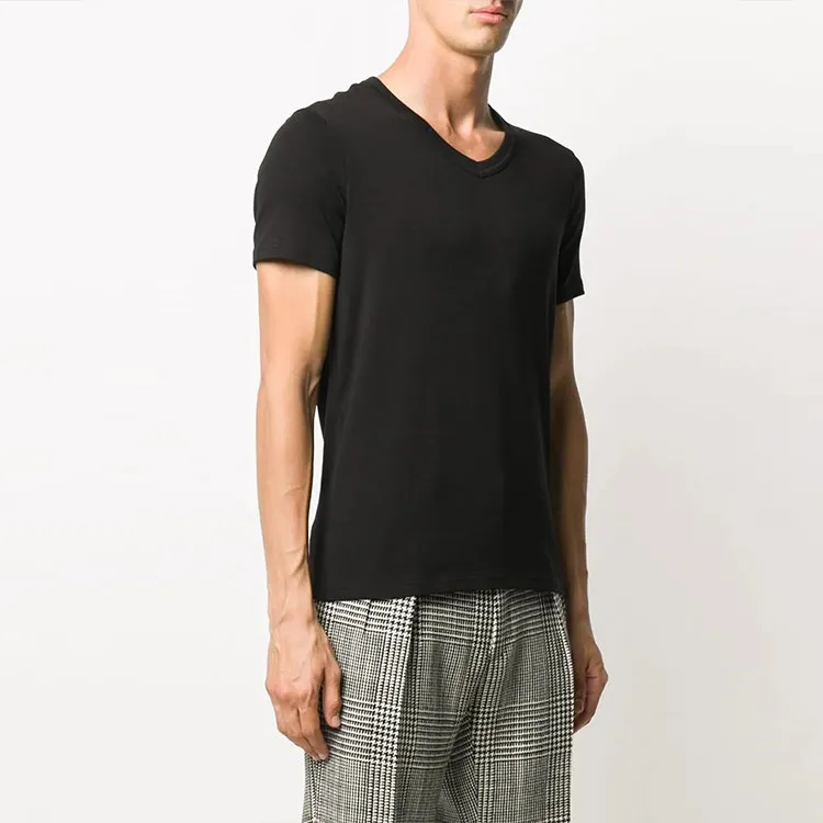 TOM FORD V Neck Jersey T Shirt-2