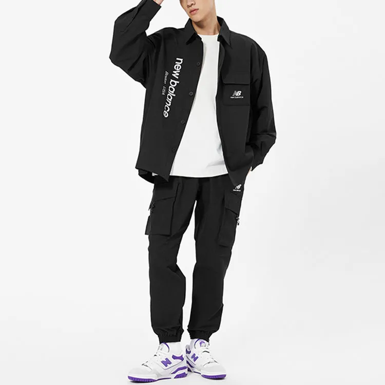New Balance Shirts Men Black-3