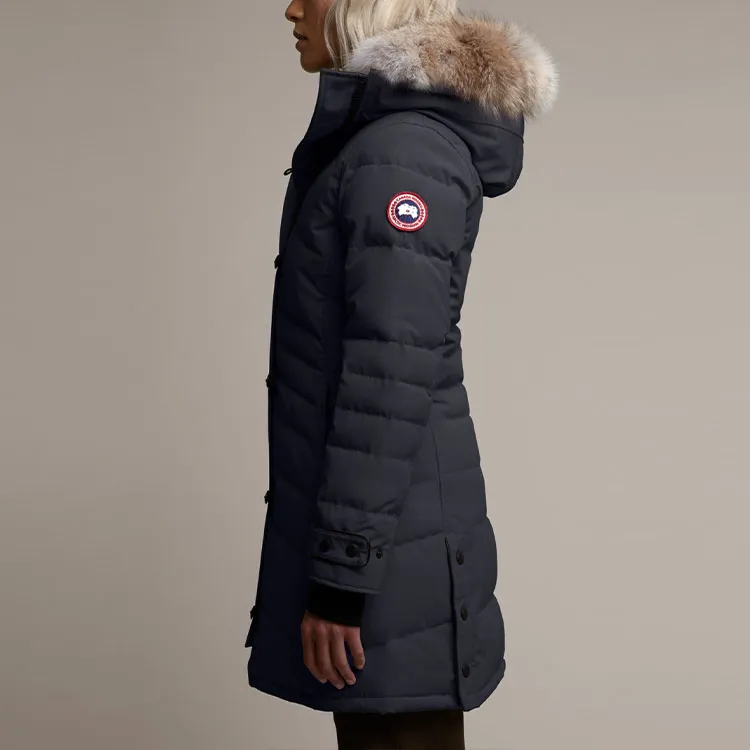 Canada Goose Lorette Series Down Jackets Women's Dark Blue-2