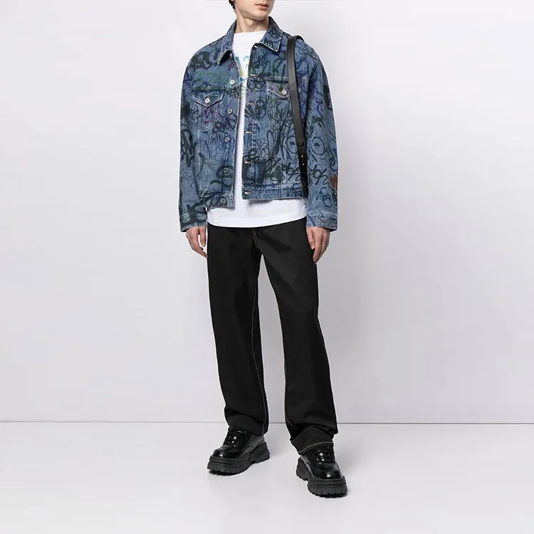Vetements Graffiti Denim Jacket-1