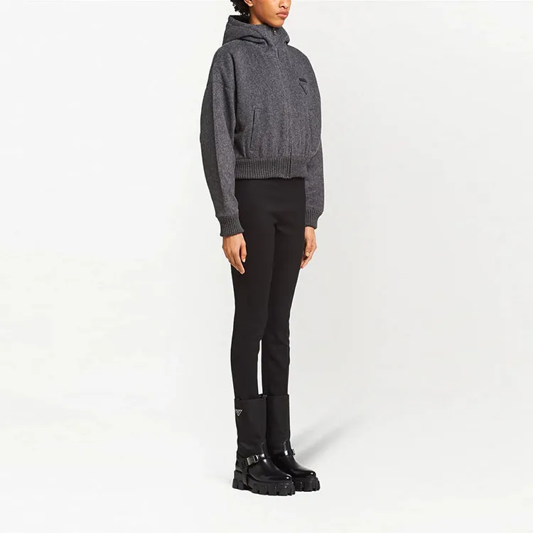 PRADA Jackets Women's Gray-3