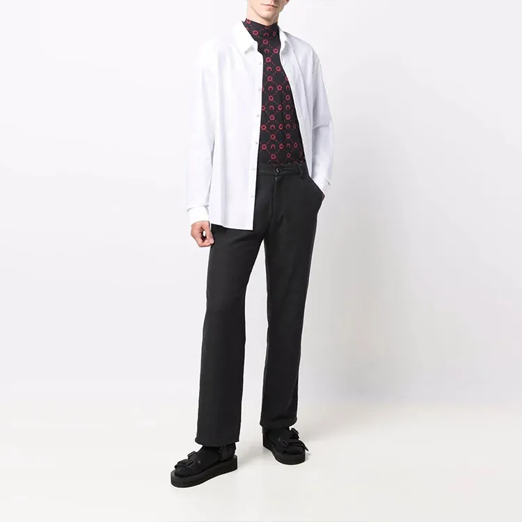 Marine Serre Shirts Men White-1