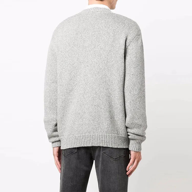 BALMAIN Sweaters Men Gray-2