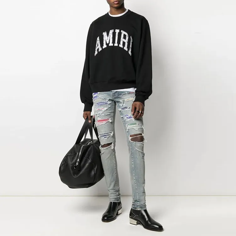 AMIRI Varsity Bandana Crewneck-3