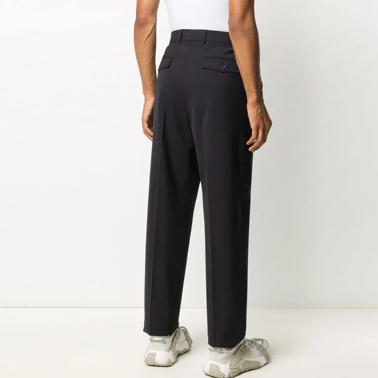 Valentino Suit Trousers Men Black-3