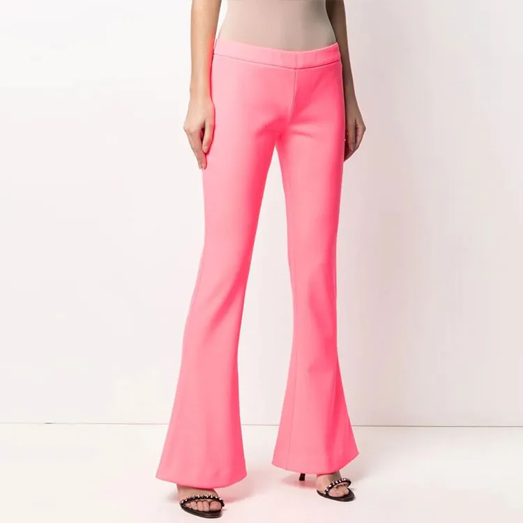 BALMAIN Casual Pants Women's Pink-3