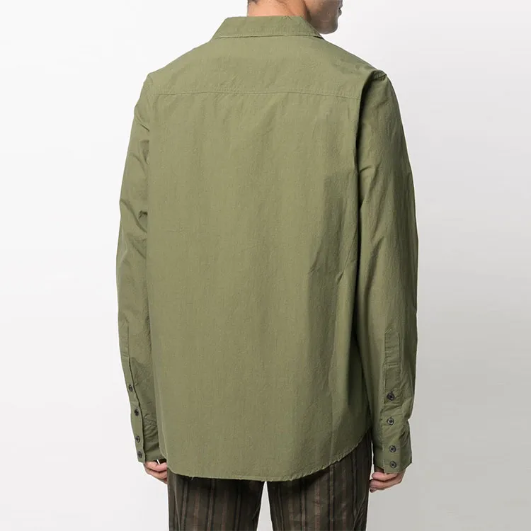 BALMAIN Shirts Men Green-3