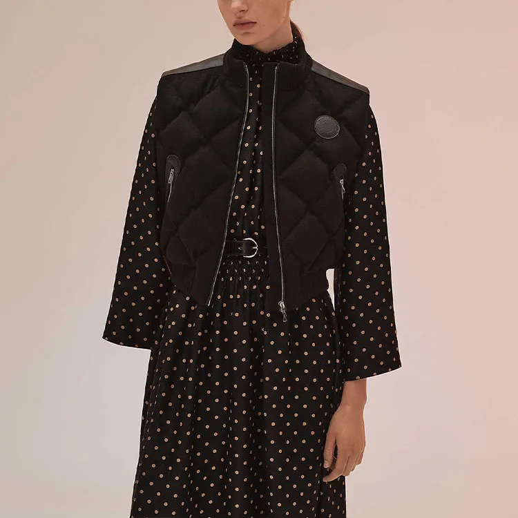 HERMES Down Jacket Women's Black-1