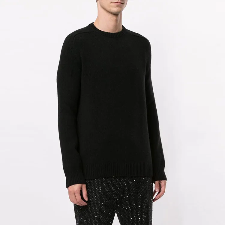 SAINT LAURENT Crewneck Knitted Jumper-3
