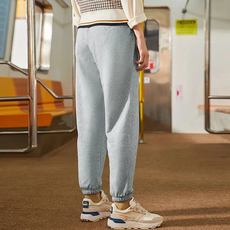 LINING Training Series Knitted Sweatpants Women's Gray-2