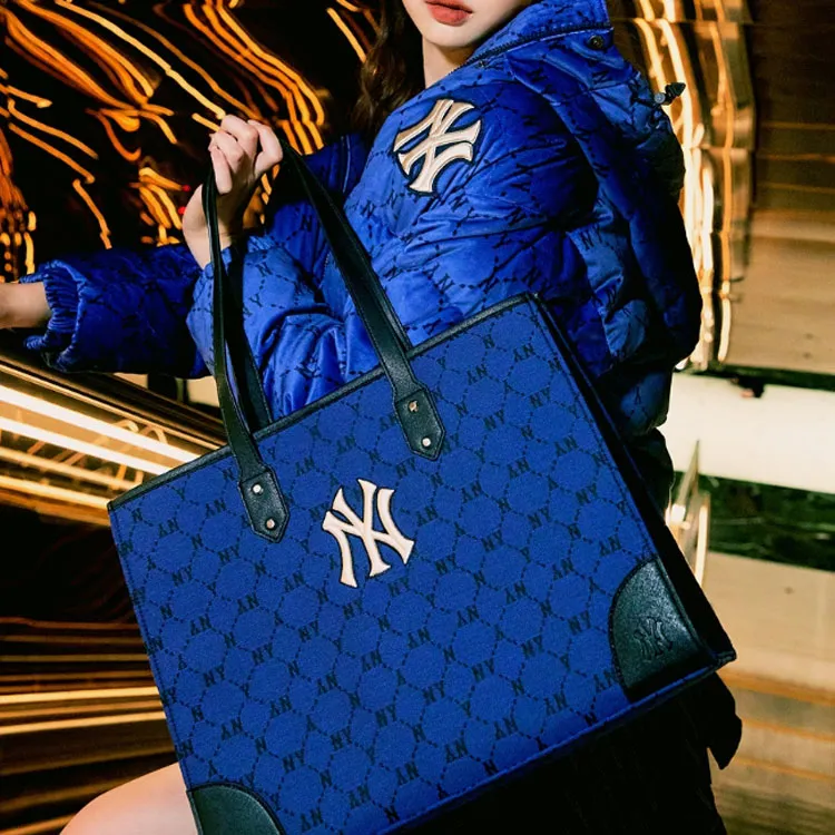 MLB Down Jacket Cropped Women's Dark Blue-3