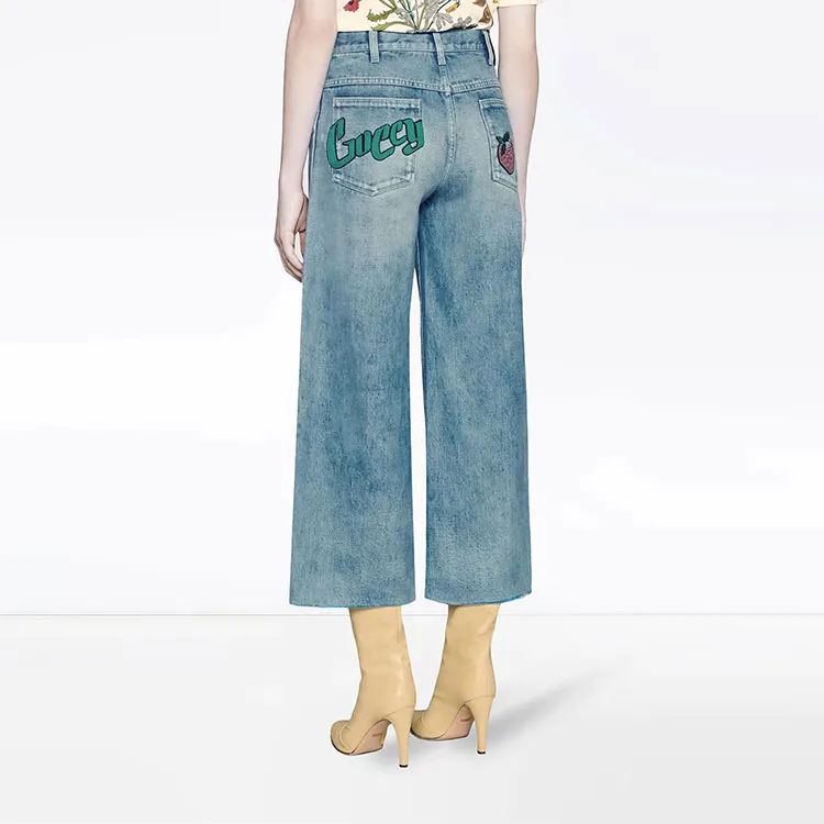 GUCCI Jeans Women's Blue-3