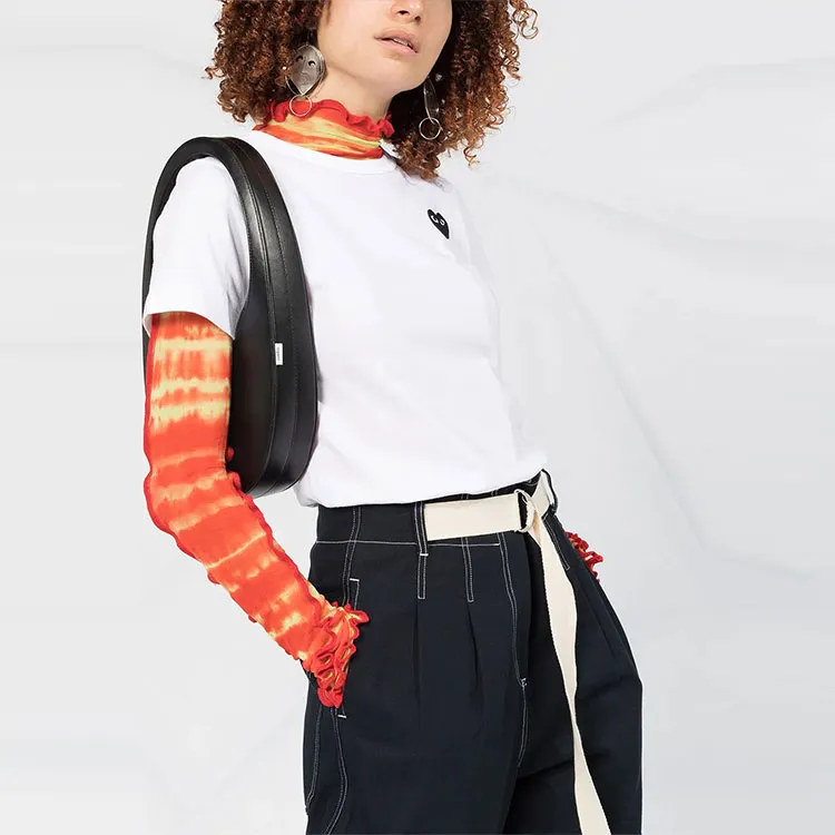 CDG Play T Shirts Women's White-4