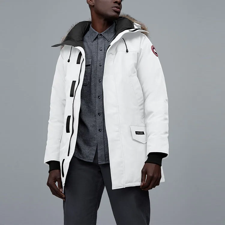 Canada Goose Langford Down Jacket Men's White-3