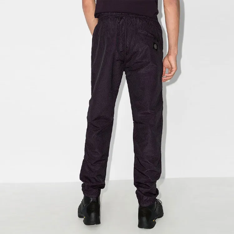 STONE ISLAND Knitted Sweatpants Men Purple-2