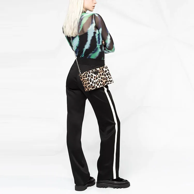 Moncler Side Stripe Pants 'Black'-2
