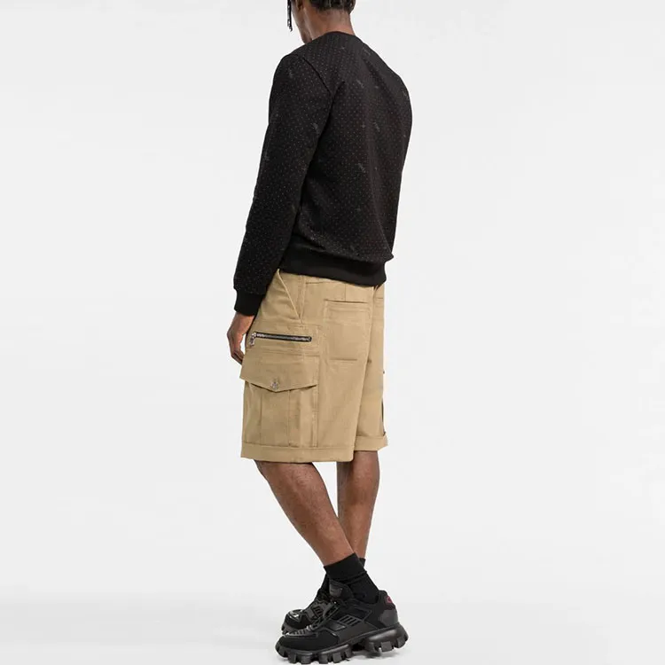 BALMAIN Cargo Shorts Men Brown-2