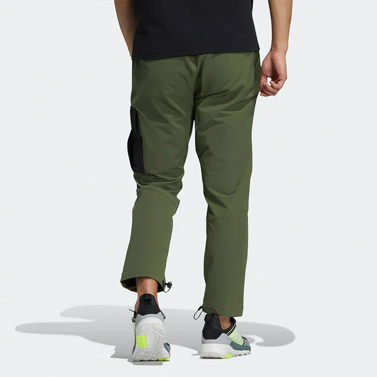 Adidas Knitted Sweatpants Men's Green-6