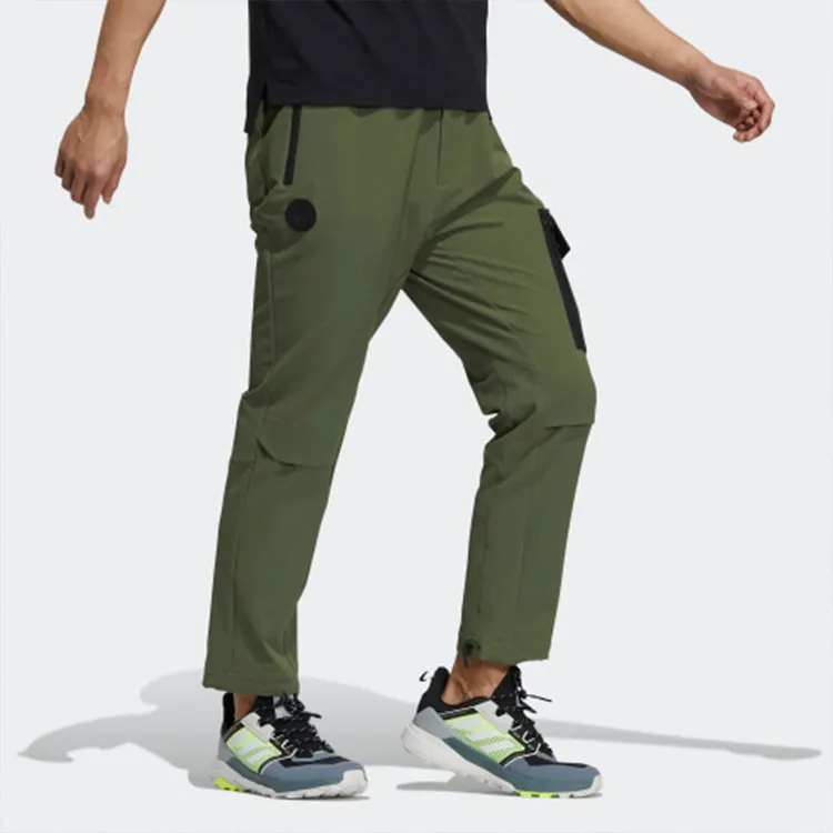 Adidas Knitted Sweatpants Men's Green-5