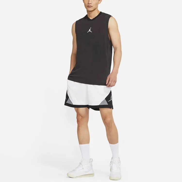 Jordan Air Sports Shorts Unisex White-3