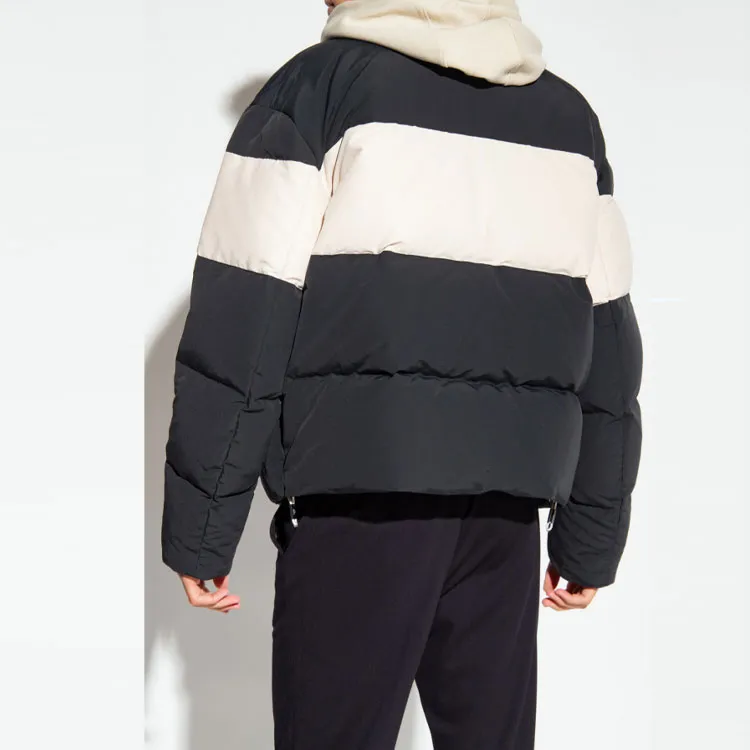 EMPORIO ARMANI Logo embossed Puffer Jacket-4