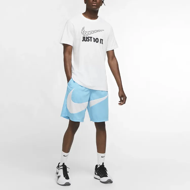 Nike Basketball Shorts Men's Sky Blue-3