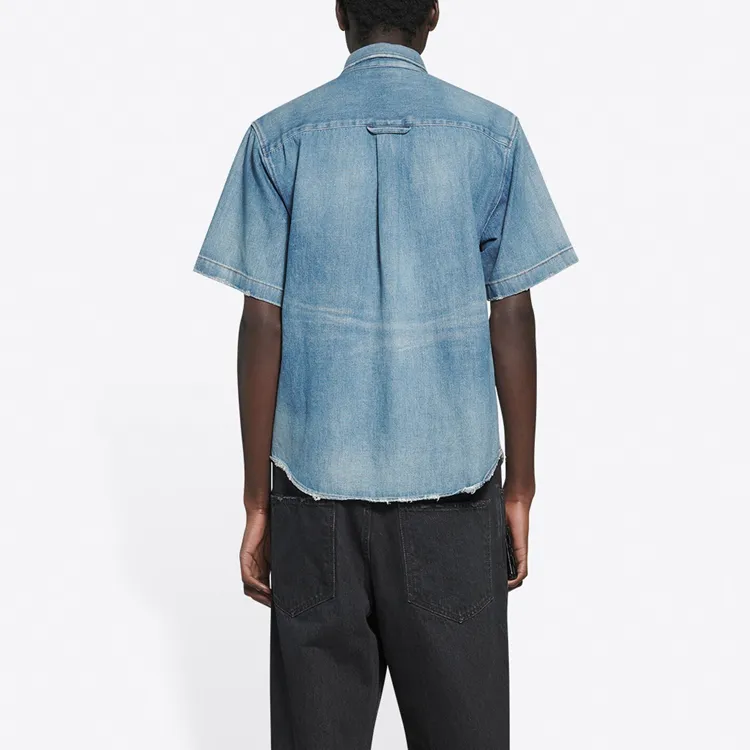 Balenciaga Shirts Women's Blue-3