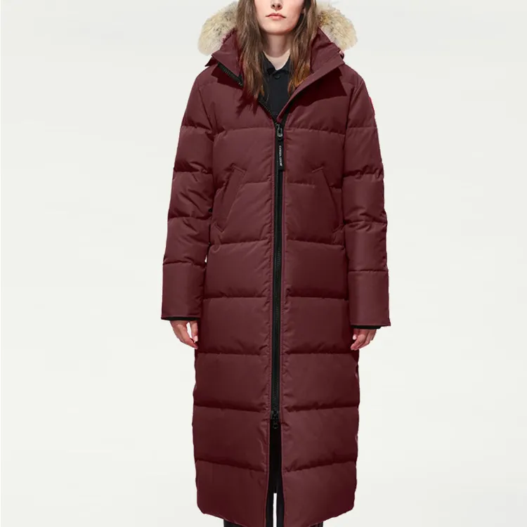 Canada Goose Mystique Series Down Jacket Women's Berry Red-1
