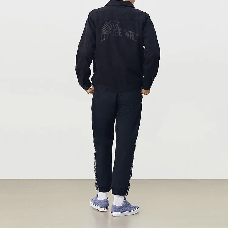 Vans Varsity Drill Chore Jacket Men's Black-3