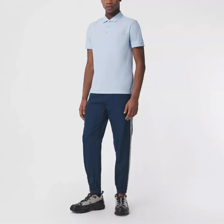 Burberry Polo Shirt Men's Light Blue-1